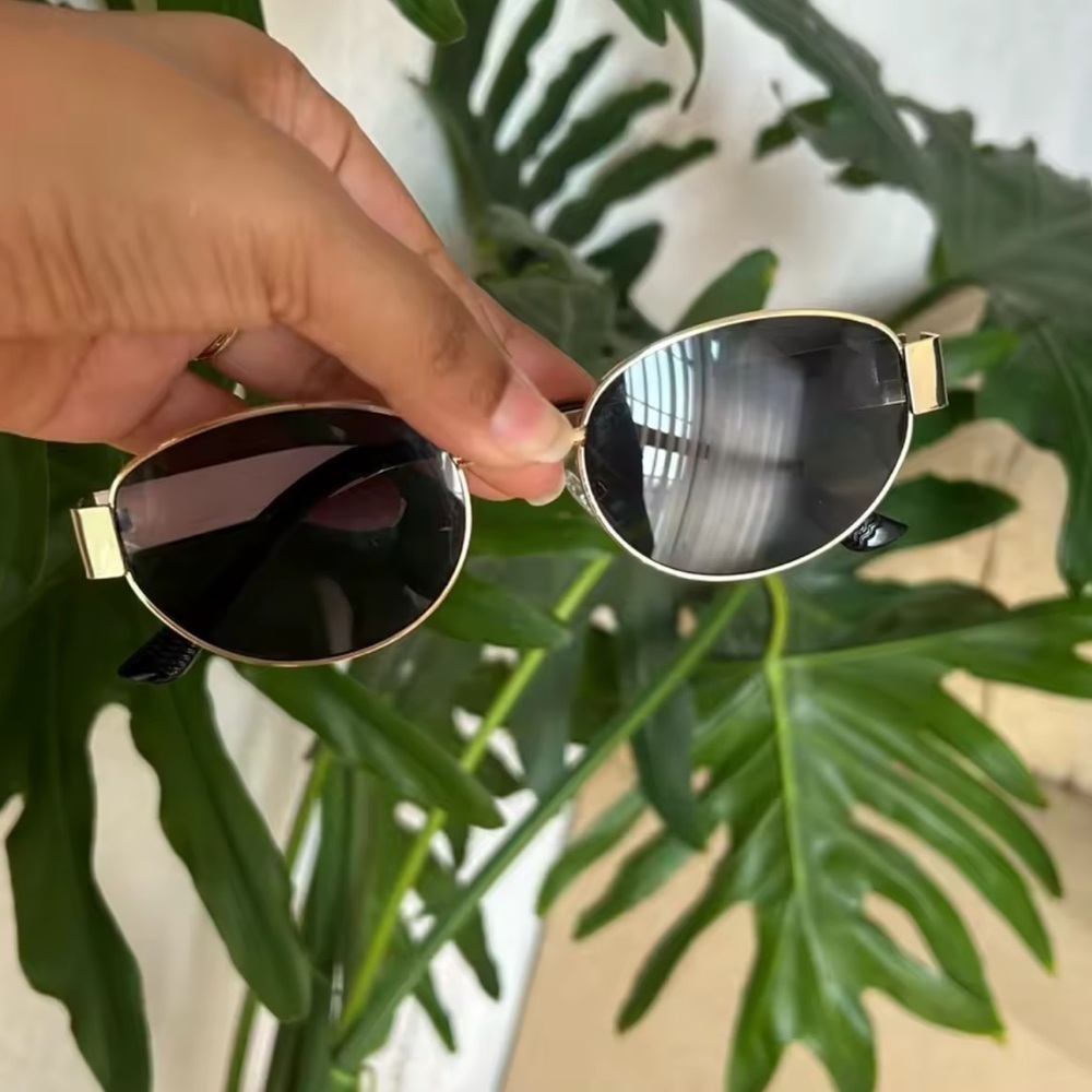 Retro Trendy Famous Green Sunglasses - Picture 9 of 16